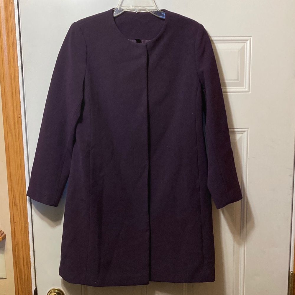 Iman Elegant Purple Coat S